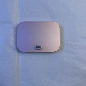 Rose gold Apple charger base